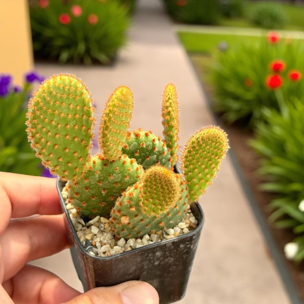 Size reference — Bunny Ear Cactus Indoor Plant | Cacti Nest
