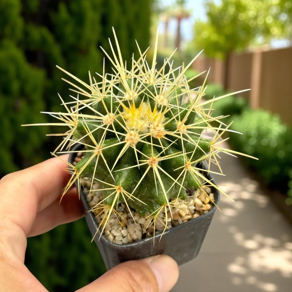golden barrel cactus echinocactus grusonii