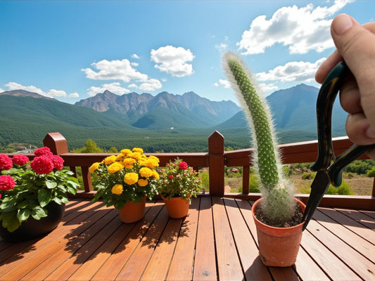 Main product photo of Monkey Tail Cactus: Live Trailing Succulent - Unique Indoor Plant, showing the primary view of the listing