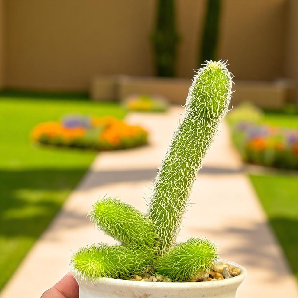 Hairy Star Succulent: Unique Live Indoor Plant
