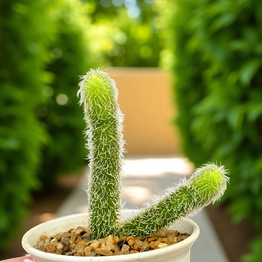 Hairy Star Succulent: Unique Live Indoor Plant