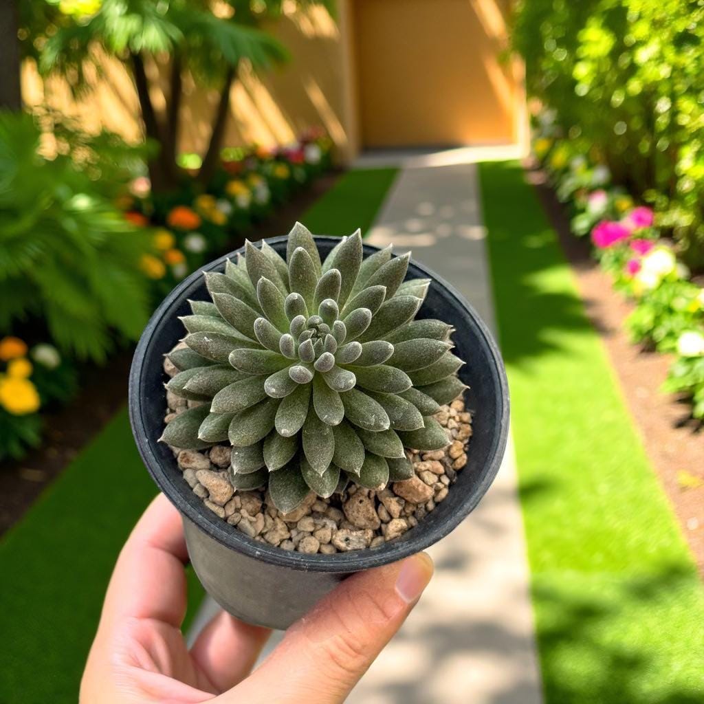 Black Hedgehog Succulent: Spiky Mini Indoor Plant