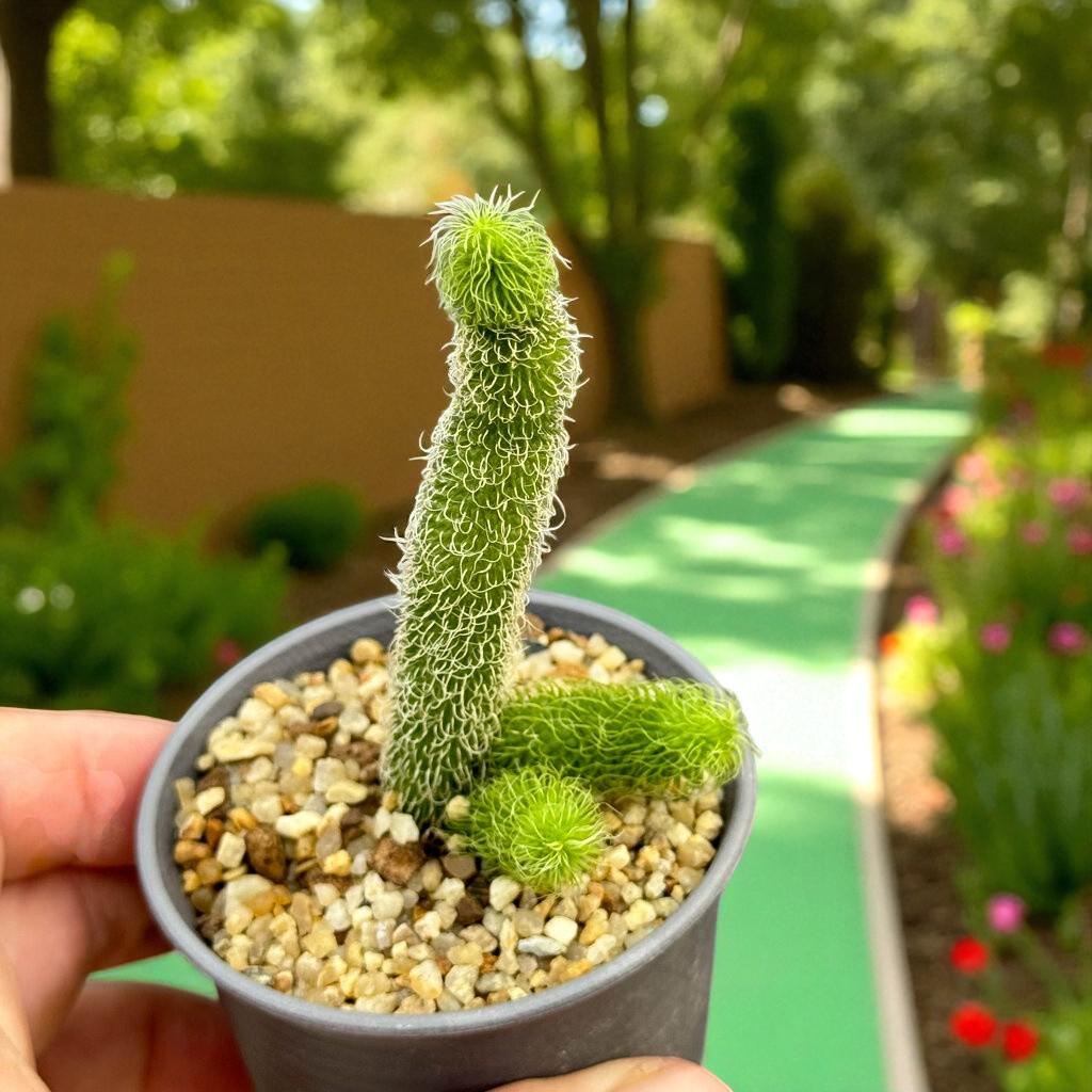 Hairy Star Succulent: Unique Live Indoor Plant