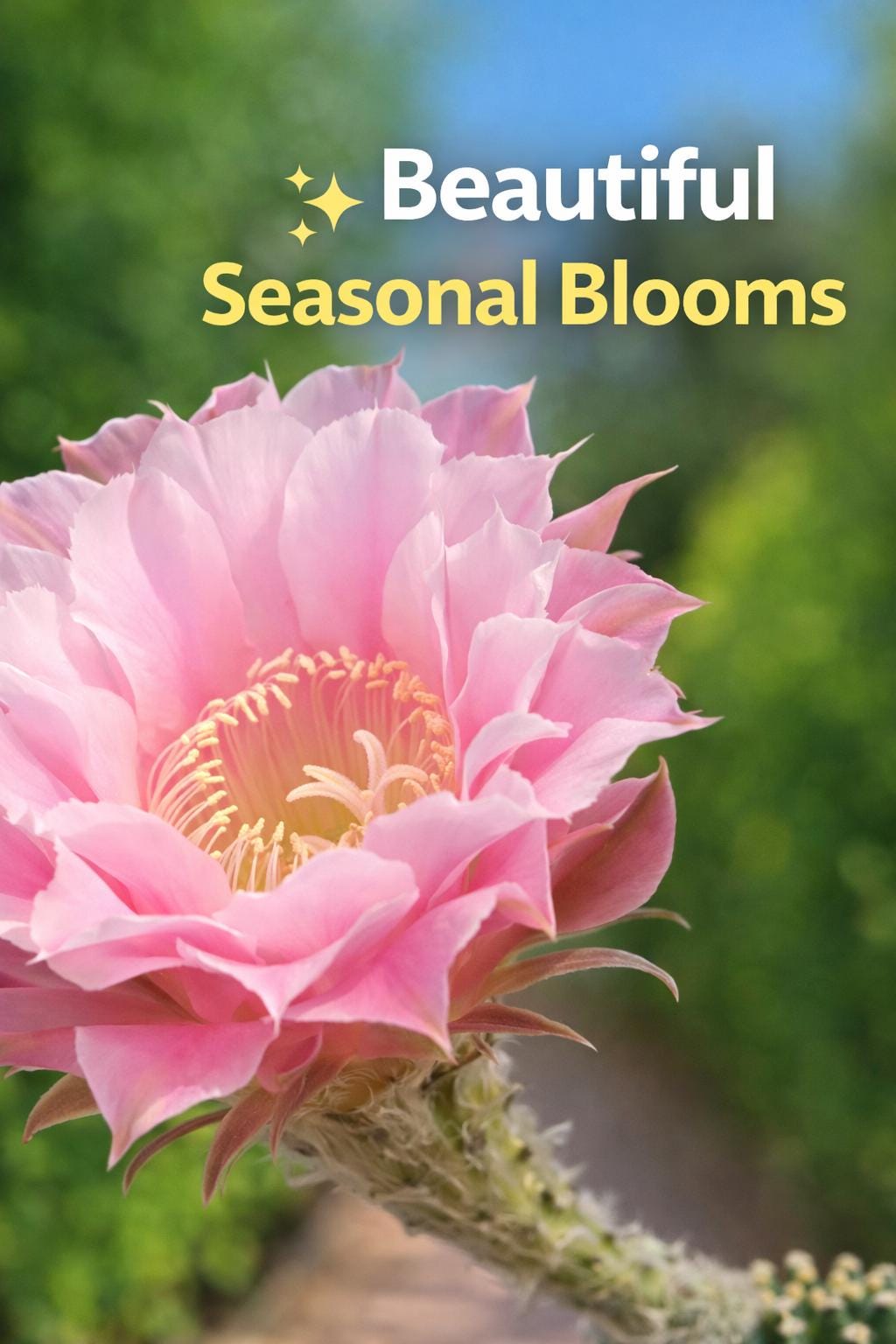 Packaging view — Live Flowering Cactus Plant | Cacti Nest