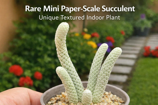 Alternate angle — Mini Paper Scale Succulent Plant | Cacti Nest