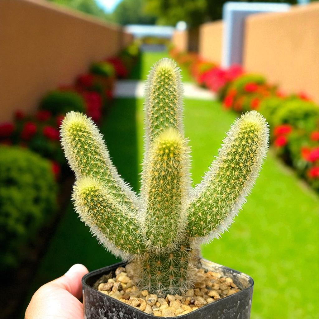 yellow spine cactus